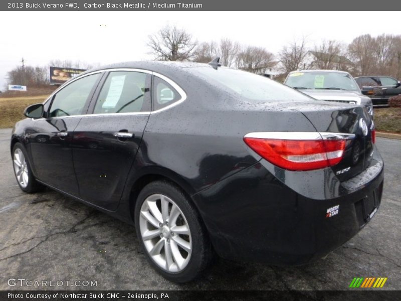 Carbon Black Metallic / Medium Titanium 2013 Buick Verano FWD