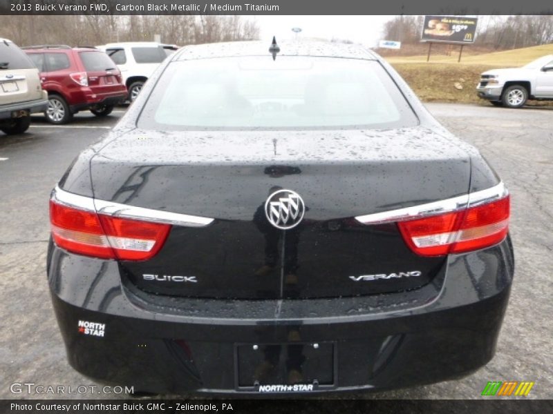 Carbon Black Metallic / Medium Titanium 2013 Buick Verano FWD