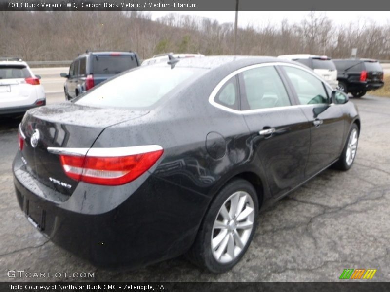 Carbon Black Metallic / Medium Titanium 2013 Buick Verano FWD