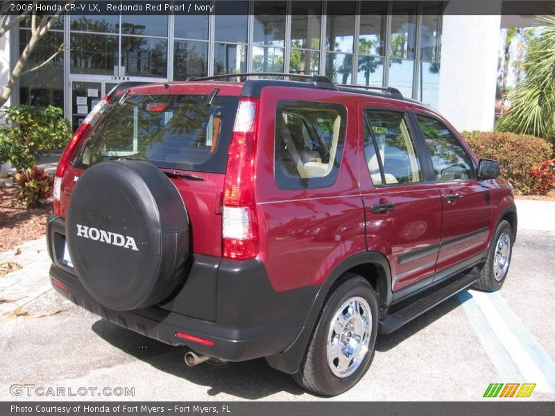 Redondo Red Pearl / Ivory 2006 Honda CR-V LX
