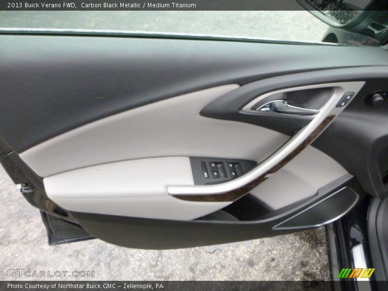 Carbon Black Metallic / Medium Titanium 2013 Buick Verano FWD