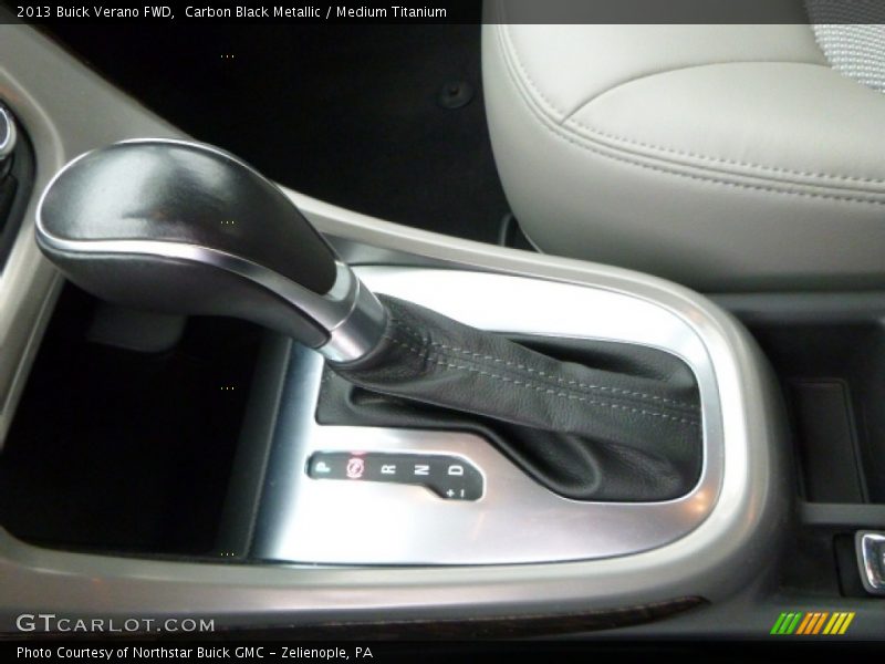 Carbon Black Metallic / Medium Titanium 2013 Buick Verano FWD