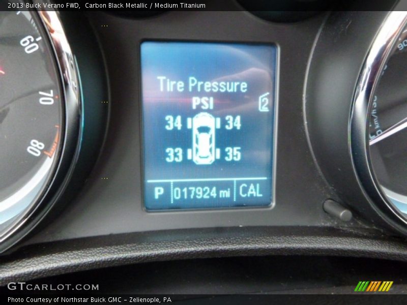 Carbon Black Metallic / Medium Titanium 2013 Buick Verano FWD