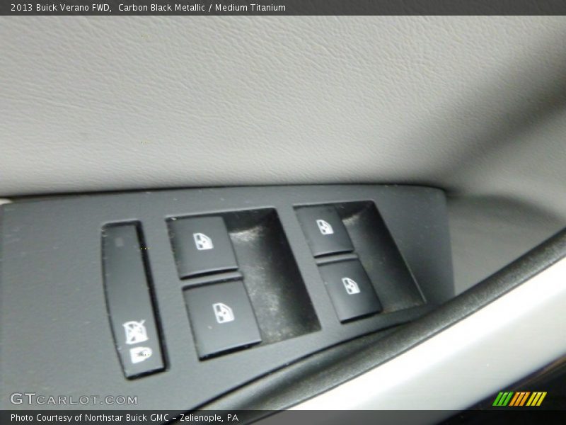 Carbon Black Metallic / Medium Titanium 2013 Buick Verano FWD