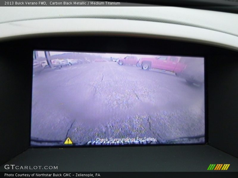 Carbon Black Metallic / Medium Titanium 2013 Buick Verano FWD