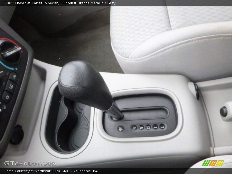 Sunburst Orange Metallic / Gray 2005 Chevrolet Cobalt LS Sedan
