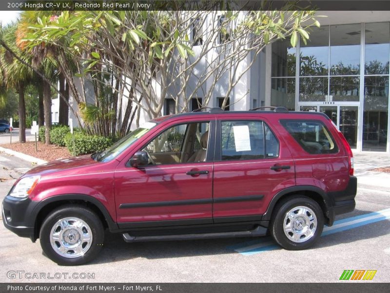 Redondo Red Pearl / Ivory 2006 Honda CR-V LX