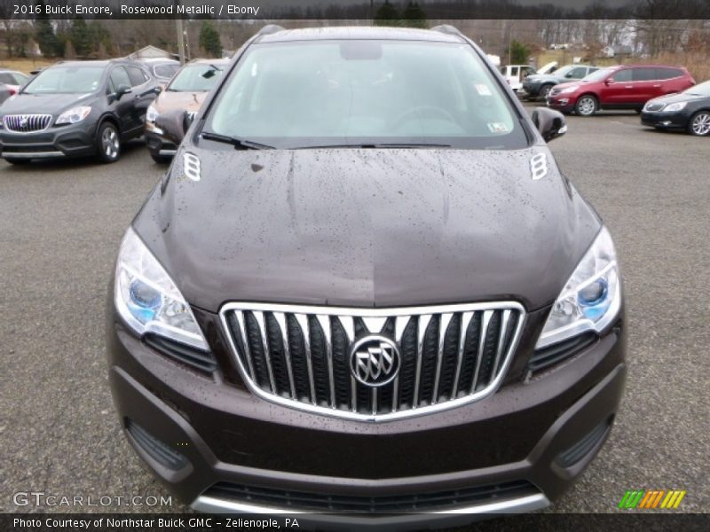 Rosewood Metallic / Ebony 2016 Buick Encore