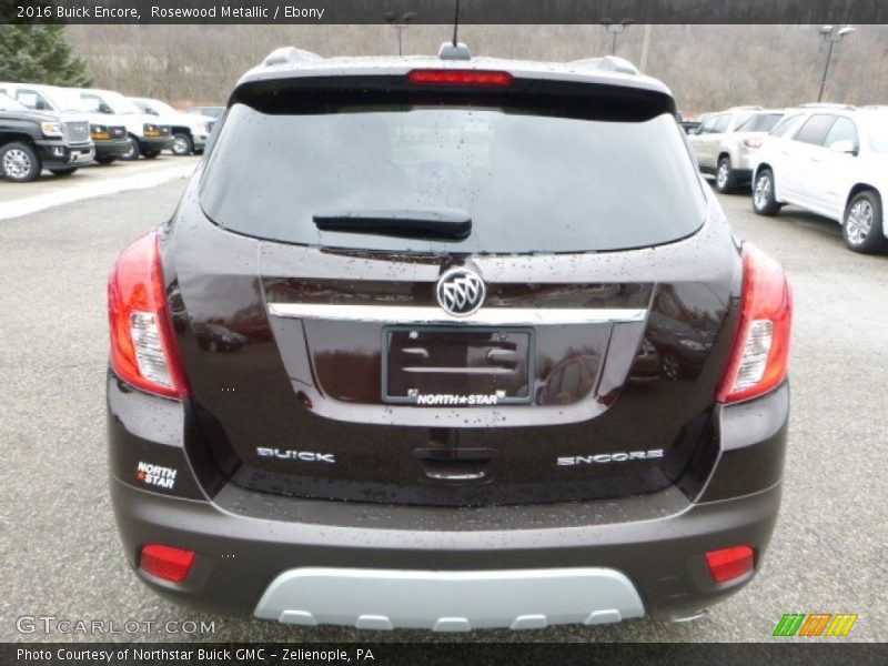Rosewood Metallic / Ebony 2016 Buick Encore