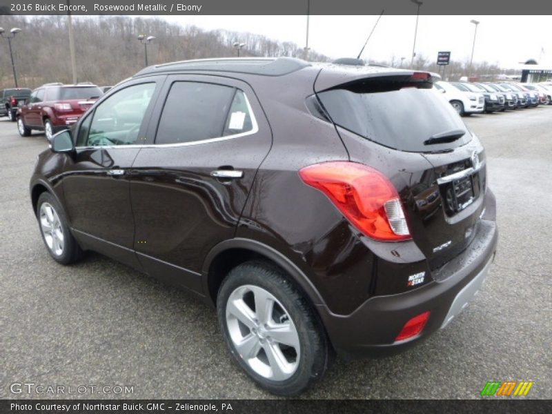 Rosewood Metallic / Ebony 2016 Buick Encore