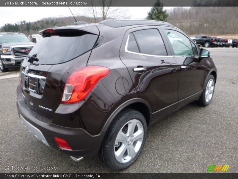 Rosewood Metallic / Ebony 2016 Buick Encore