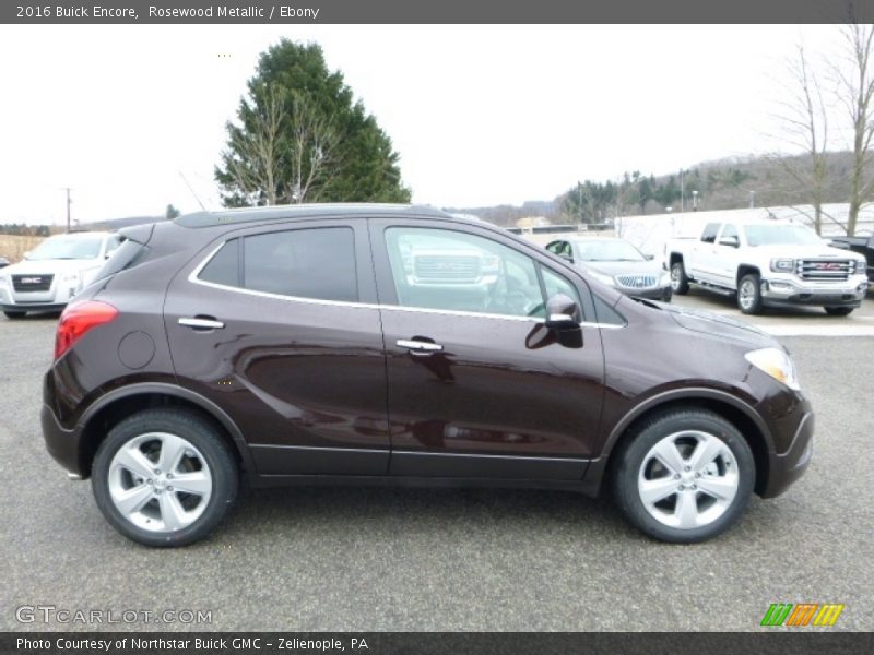 Rosewood Metallic / Ebony 2016 Buick Encore