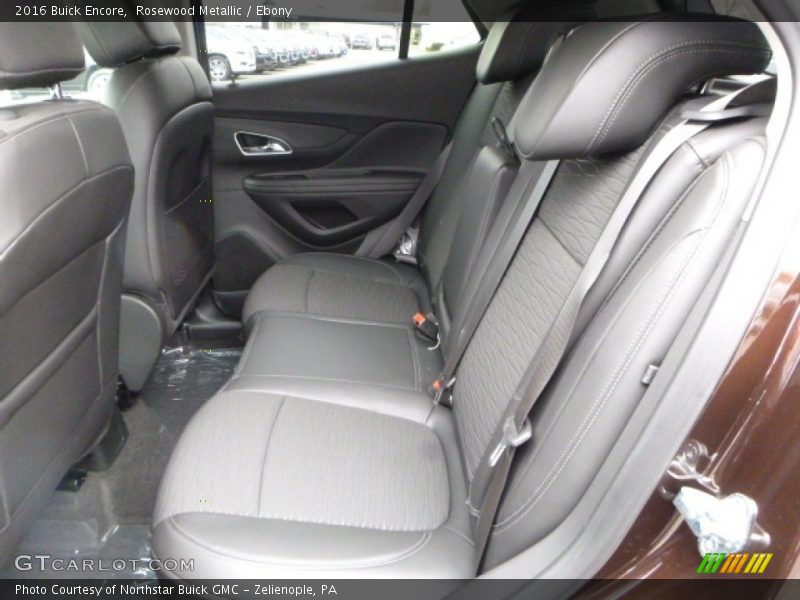 Rear Seat of 2016 Encore 