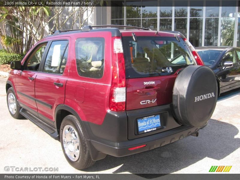 Redondo Red Pearl / Ivory 2006 Honda CR-V LX