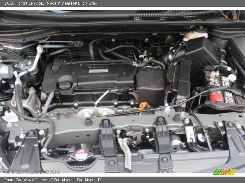 Modern Steel Metallic / Gray 2016 Honda CR-V SE