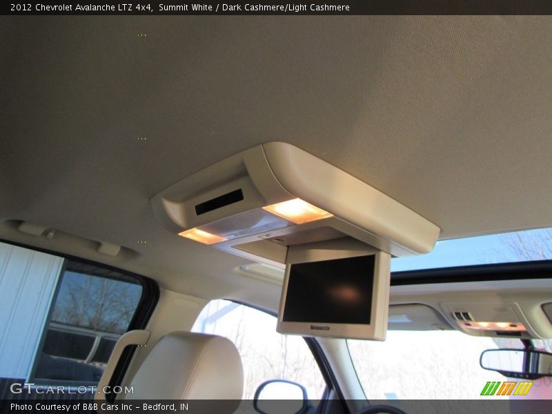 Summit White / Dark Cashmere/Light Cashmere 2012 Chevrolet Avalanche LTZ 4x4