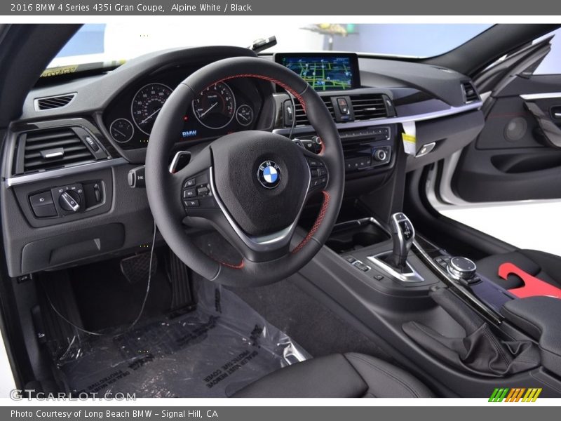 Alpine White / Black 2016 BMW 4 Series 435i Gran Coupe