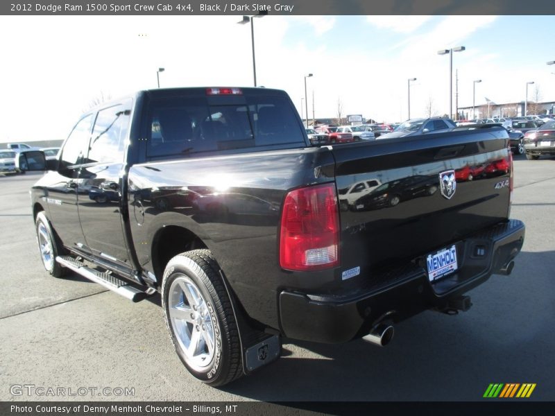 Black / Dark Slate Gray 2012 Dodge Ram 1500 Sport Crew Cab 4x4