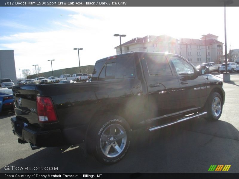 Black / Dark Slate Gray 2012 Dodge Ram 1500 Sport Crew Cab 4x4