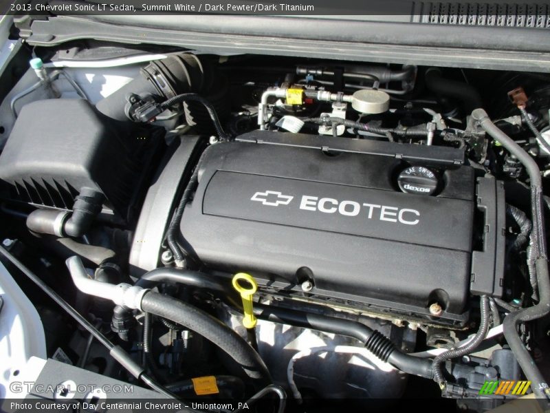 Summit White / Dark Pewter/Dark Titanium 2013 Chevrolet Sonic LT Sedan