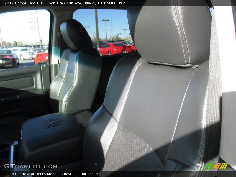 Black / Dark Slate Gray 2012 Dodge Ram 1500 Sport Crew Cab 4x4