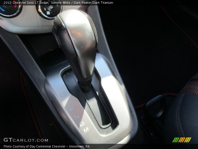 Summit White / Dark Pewter/Dark Titanium 2013 Chevrolet Sonic LT Sedan
