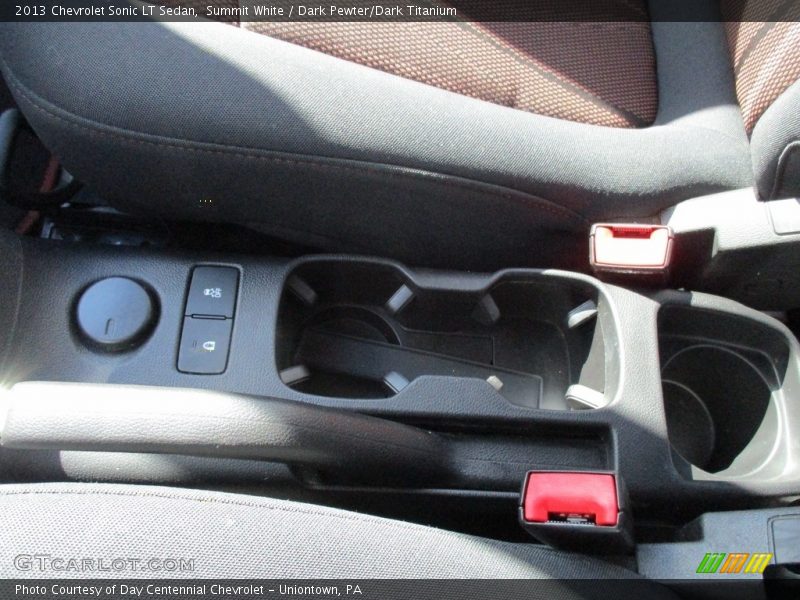 Summit White / Dark Pewter/Dark Titanium 2013 Chevrolet Sonic LT Sedan