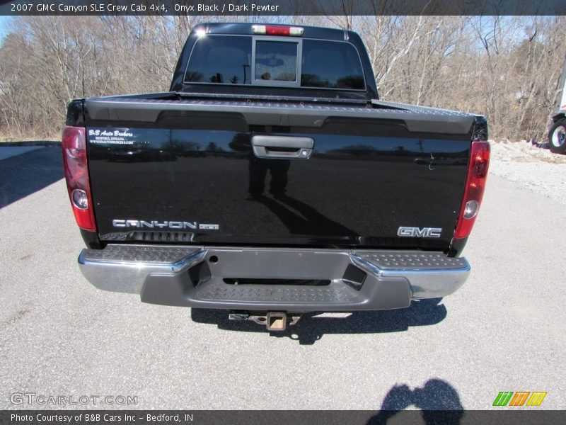 Onyx Black / Dark Pewter 2007 GMC Canyon SLE Crew Cab 4x4