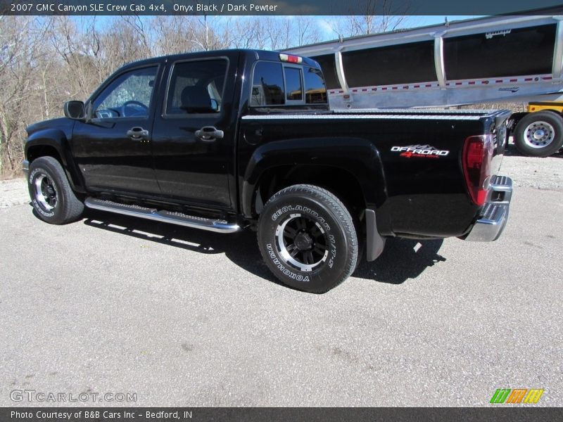 Onyx Black / Dark Pewter 2007 GMC Canyon SLE Crew Cab 4x4