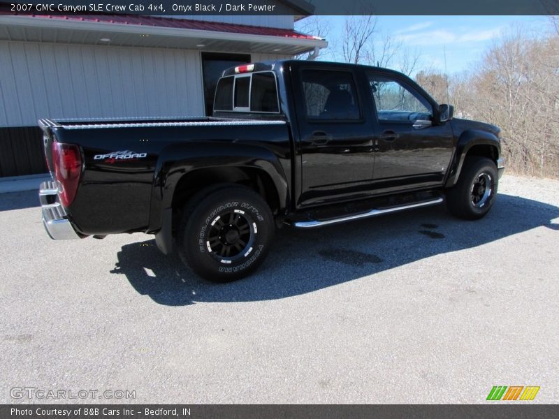 Onyx Black / Dark Pewter 2007 GMC Canyon SLE Crew Cab 4x4