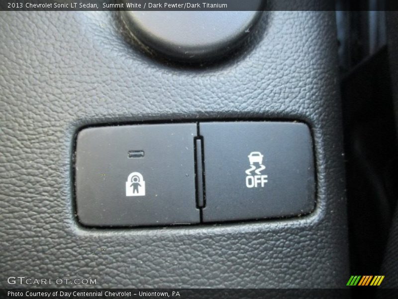 Summit White / Dark Pewter/Dark Titanium 2013 Chevrolet Sonic LT Sedan