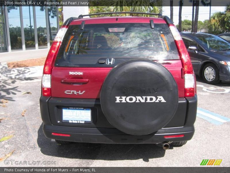 Redondo Red Pearl / Ivory 2006 Honda CR-V LX
