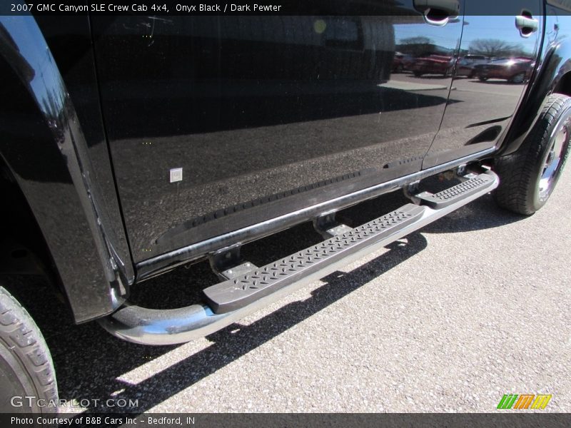 Onyx Black / Dark Pewter 2007 GMC Canyon SLE Crew Cab 4x4