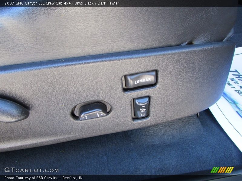 Onyx Black / Dark Pewter 2007 GMC Canyon SLE Crew Cab 4x4