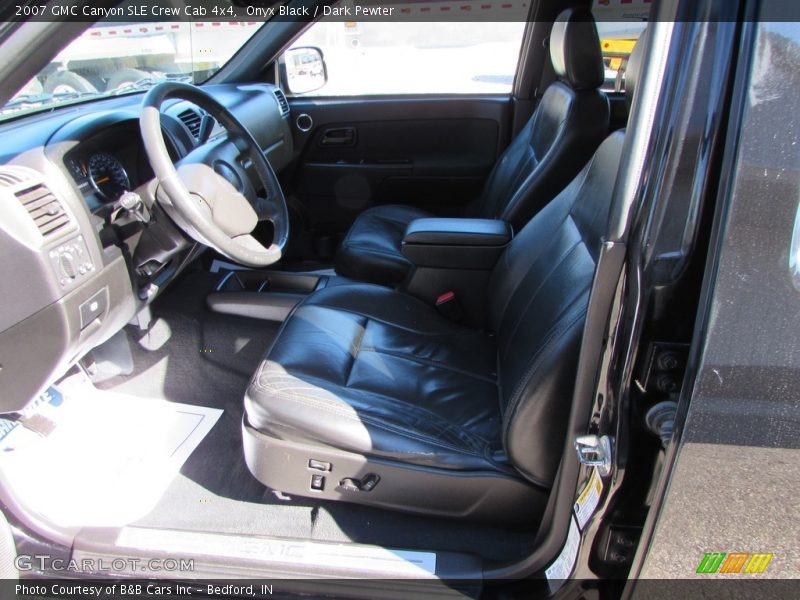 Onyx Black / Dark Pewter 2007 GMC Canyon SLE Crew Cab 4x4