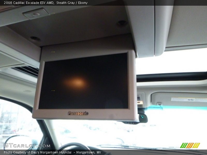 Stealth Gray / Ebony 2008 Cadillac Escalade ESV AWD