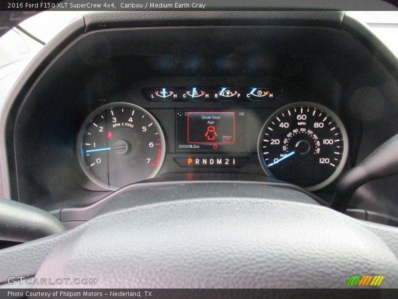 Caribou / Medium Earth Gray 2016 Ford F150 XLT SuperCrew 4x4