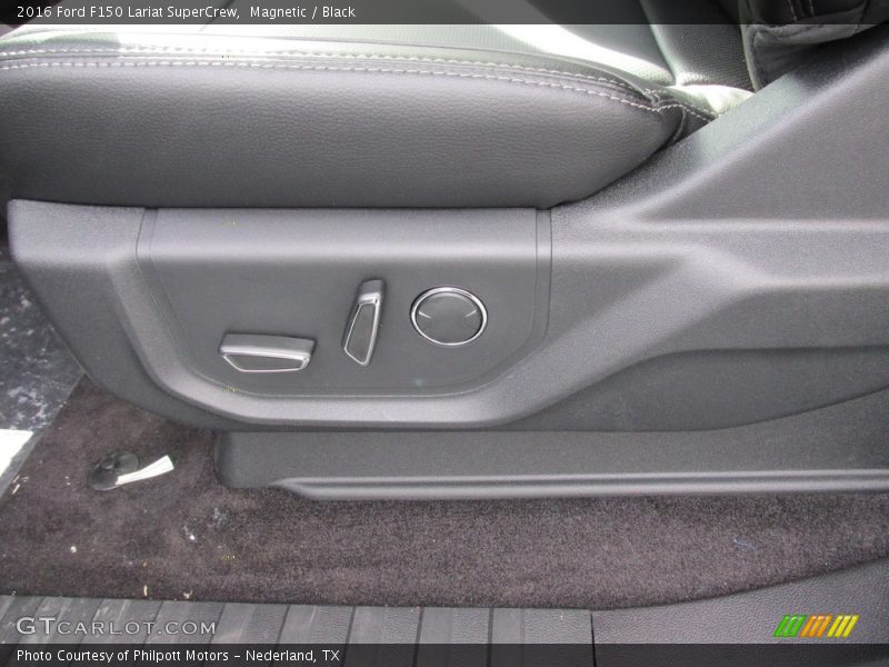 Magnetic / Black 2016 Ford F150 Lariat SuperCrew