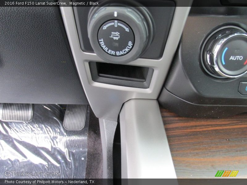 Magnetic / Black 2016 Ford F150 Lariat SuperCrew