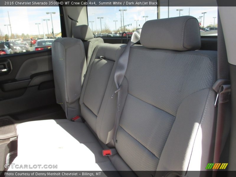 Summit White / Dark Ash/Jet Black 2016 Chevrolet Silverado 3500HD WT Crew Cab 4x4
