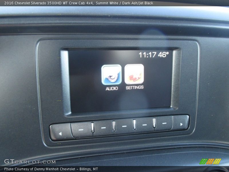 Summit White / Dark Ash/Jet Black 2016 Chevrolet Silverado 3500HD WT Crew Cab 4x4