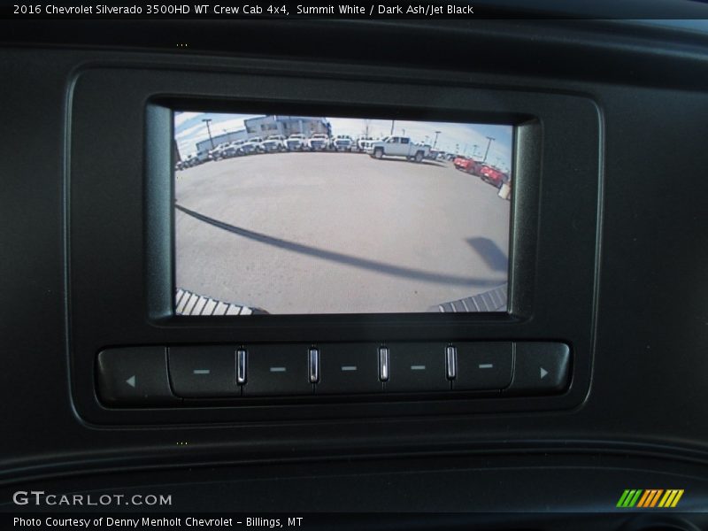Summit White / Dark Ash/Jet Black 2016 Chevrolet Silverado 3500HD WT Crew Cab 4x4
