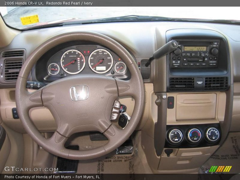 Redondo Red Pearl / Ivory 2006 Honda CR-V LX