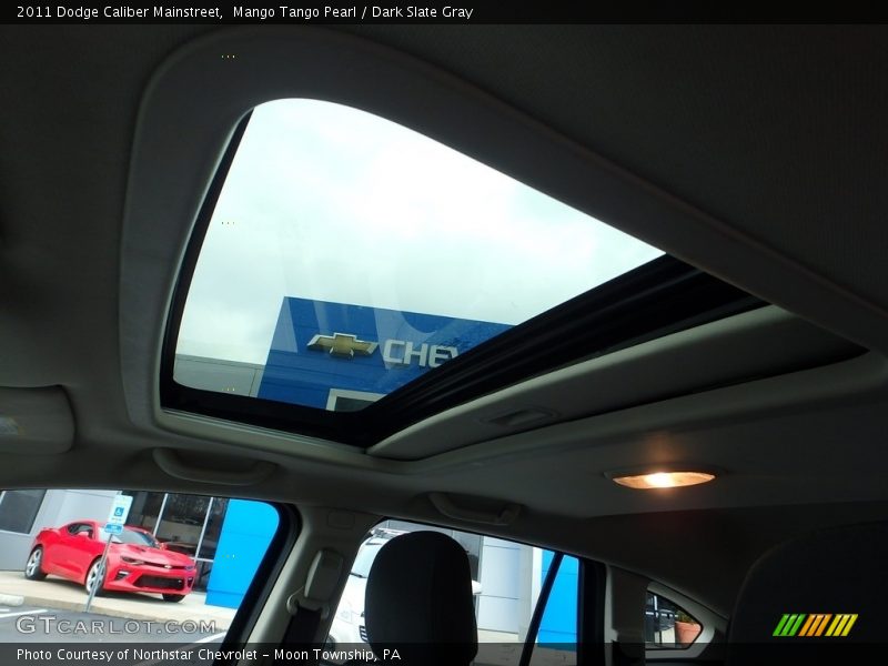 Mango Tango Pearl / Dark Slate Gray 2011 Dodge Caliber Mainstreet