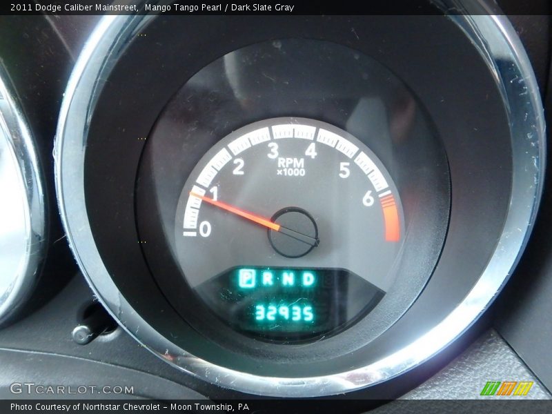 Mango Tango Pearl / Dark Slate Gray 2011 Dodge Caliber Mainstreet