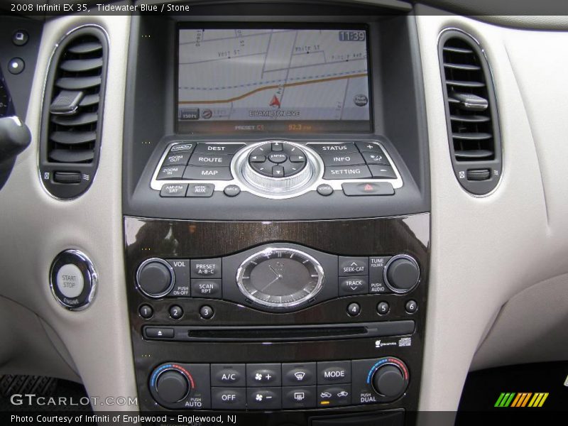 Tidewater Blue / Stone 2008 Infiniti EX 35