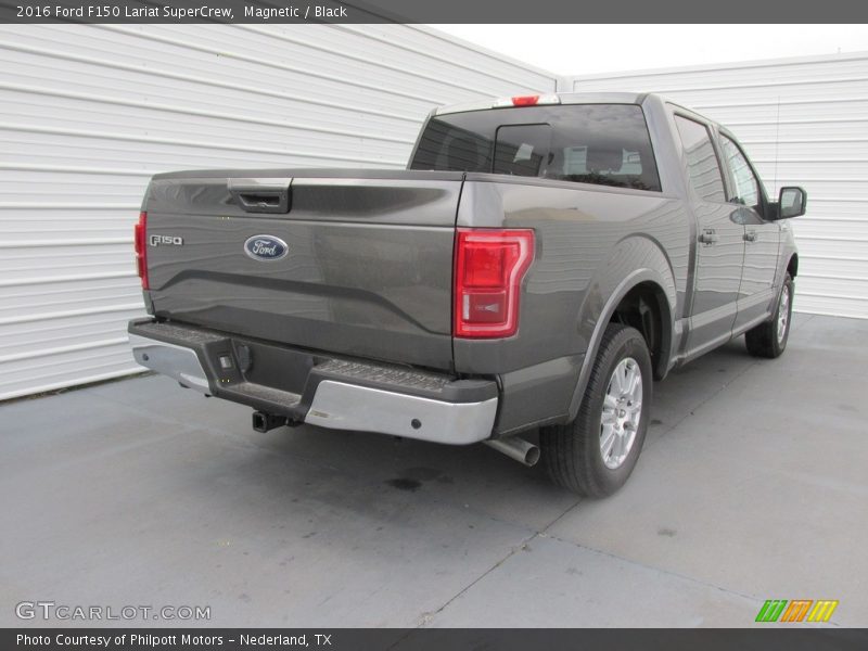 Magnetic / Black 2016 Ford F150 Lariat SuperCrew