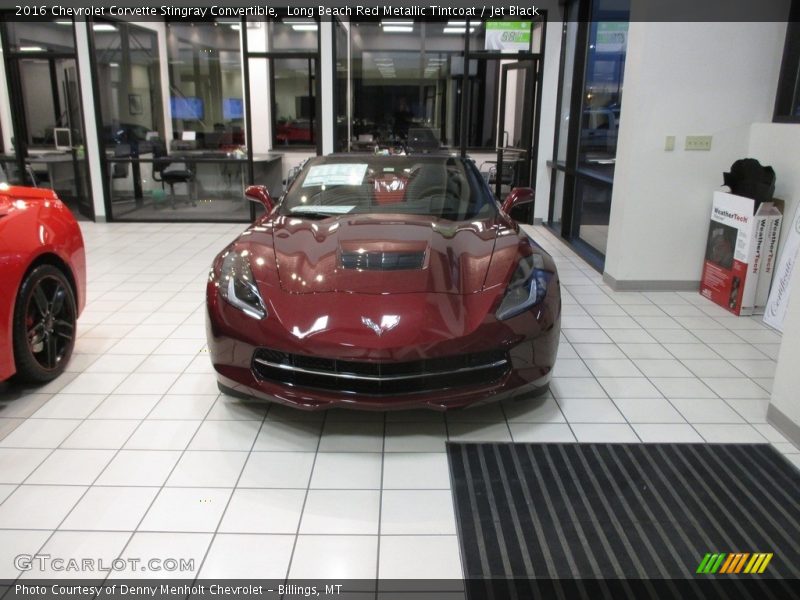 Long Beach Red Metallic Tintcoat / Jet Black 2016 Chevrolet Corvette Stingray Convertible