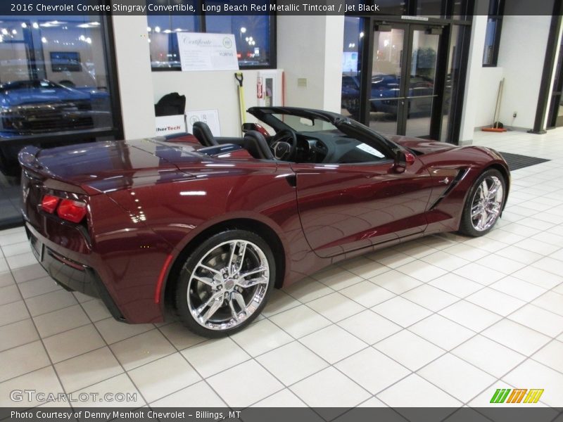 Long Beach Red Metallic Tintcoat / Jet Black 2016 Chevrolet Corvette Stingray Convertible