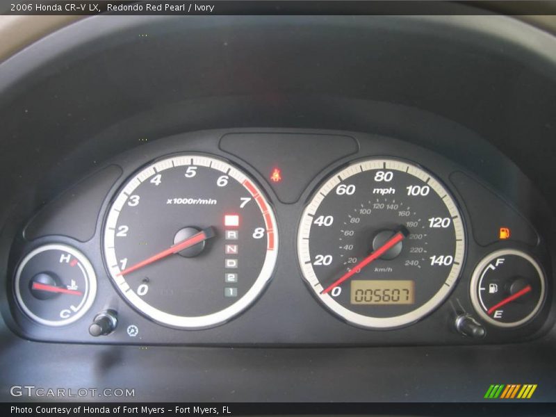Redondo Red Pearl / Ivory 2006 Honda CR-V LX